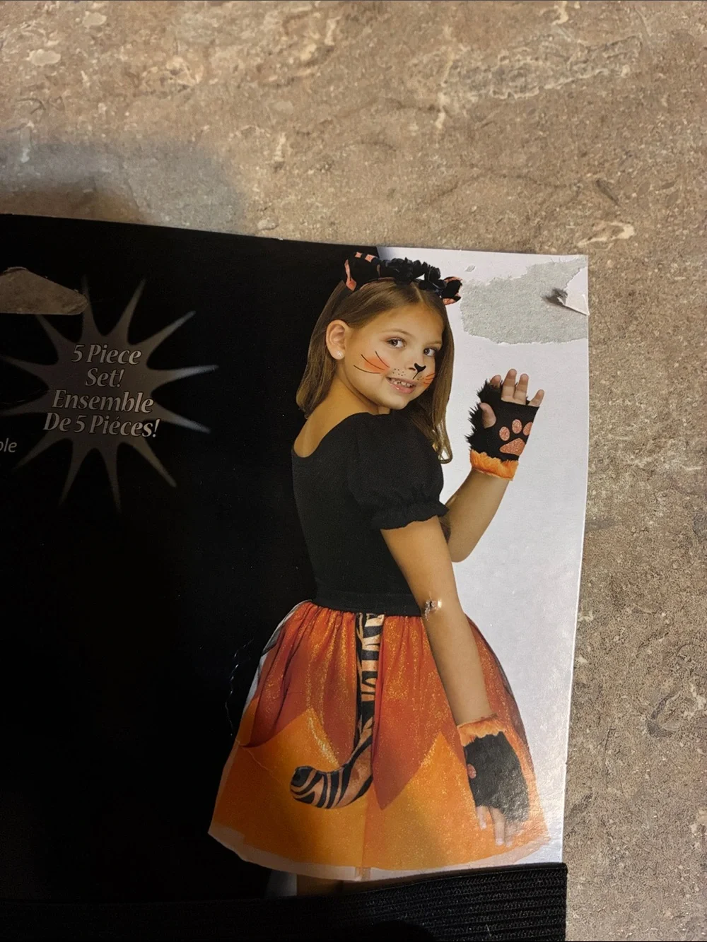 Halloween cute tiger